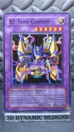| Yugioh XZ-Tank Cannon MFC-053 Super Rare Magicians Force   HP 🔥 | - Image 1