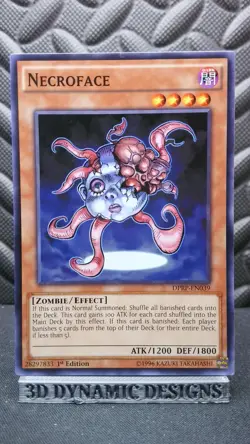 | Yugioh Necroface DPRP-EN039 1st Duelist Pack Rivals Of The Pharaoh  NM/M 🔥 | - Image 1