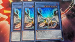 Yugioh 3X Playset Ame no Habakiri no Mitsurugi ALIN-EN092 - Super Rare 1st Ed - Image 2