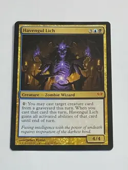 MTG - 1x Havengul Lich - Dark Ascension - LP/NM - Mythic - Magic The Gathering - Image 2