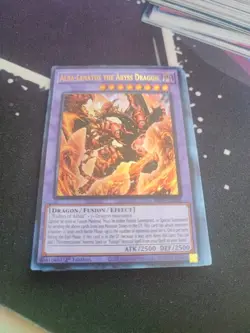 Yu-gi-oh! TCG 1x Alba-Lenatus the Abyss Dragon MP23-EN080 Ultra Rare x1 YUGIOH! - Image 1