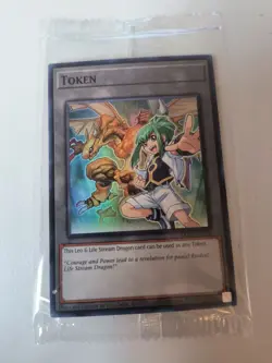 Yugioh Token: Leo & Life Stream Dragon  - Duelist's Advance - Factory Sealed - Image 1