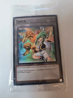 Yugioh Token: Leo & Life Stream Dragon  - Duelist's Advance - Factory Sealed - Image 3