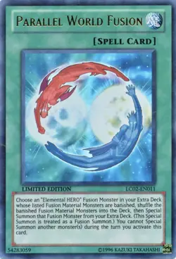 Parallel World Fusion - LC02-EN011 - Ultra Rare - Limited Edition NM YuGiOh! - Image 3