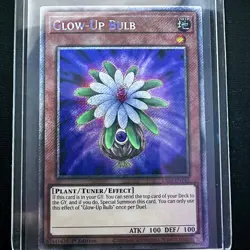 Yu-Gi-Oh! TCG: Glow-Up Bulb 1st Edition Platinum Secret Rare RA03-EN245 MT - Image 5