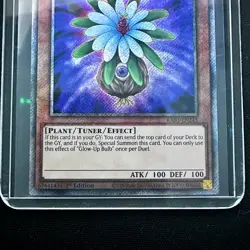 Yu-Gi-Oh! TCG: Glow-Up Bulb 1st Edition Platinum Secret Rare RA03-EN245 MT - Image 8