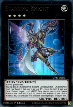 Starring Knight - Ultra Rare 1st Edition MP24-EN252 - NM - YuGiOh - Image 1