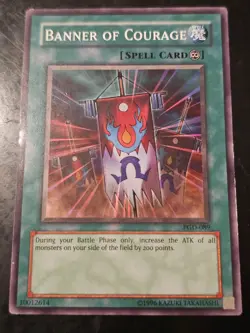 BANNER OF COURAGE PGD-089 Common Unlimited Yugioh - Image 1