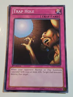 Trap Hole - YSYR-EN038 Common 1st Edition Yugioh - Image 2