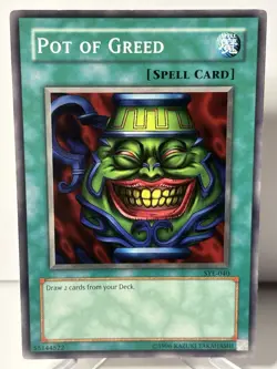 Yu-Gi-Oh! TCG Pot of Greed Yugi Evolution SYE-040 Unlimited MP - Image 1