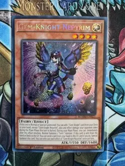 Gem-Knight Nepyrim BLMM-EN021 Secret Rare NM-M 1st Edition - Image 1