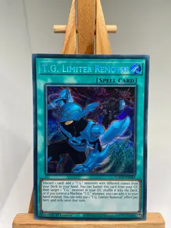 T.G. Limiter Removal - Secret Rare 1st Edition AGOV-EN049 - NM - YuGiOh - Image 3
