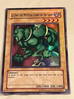Yu-Gi-Oh La Jinn the Mystical Genie of the Lamp RP01-EN085 Retro Pack 1 Super LP - Image 10