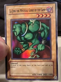 Yu-Gi-Oh La Jinn the Mystical Genie of the Lamp RP01-EN085 Retro Pack 1 Super LP - Image 12
