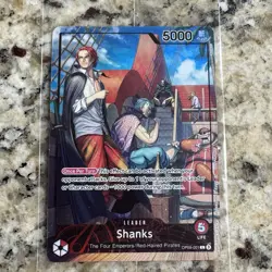 PSA One Piece Card Game ~ SHANKS OP09-001 Holo Promo ~ SEALED ~  - Image 1