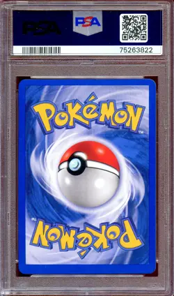 PSA 7 Machamp OC Error Cosmos Starter Deck Base Set 1st Ed Pokemon Card Holo - Image 2
