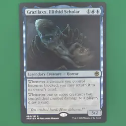 MTG - Grazilaxx, Illithid Scholar AFR 060/281 - Regular NM - Image 1