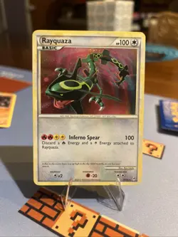 PokÃ©mon TCG Rayquaza Holo Rare Card 20/95 Call of Legends Series - Image 1