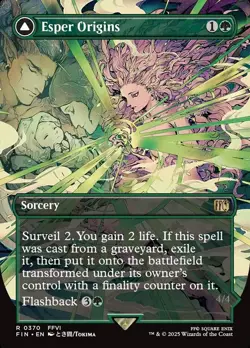 1x - Esper Origins - (borderless) - Final Fantasy - NM MTG - Image 1