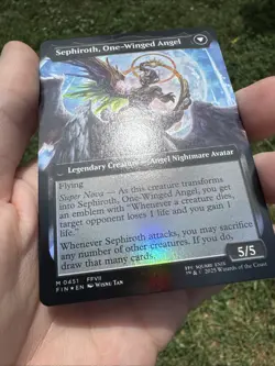 MTG: Final Fantasy Sephiroth, Fabled SOLDIER - Extended Art Foil M 0451 NM - Image 10
