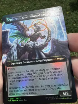 MTG: Final Fantasy Sephiroth, Fabled SOLDIER - Extended Art Foil M 0451 NM - Image 12