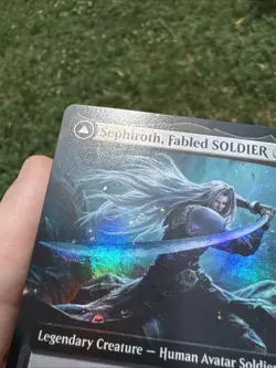 MTG: Final Fantasy Sephiroth, Fabled SOLDIER - Extended Art Foil M 0451 NM - Image 5