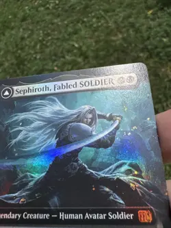 MTG: Final Fantasy Sephiroth, Fabled SOLDIER - Extended Art Foil M 0451 NM - Image 6