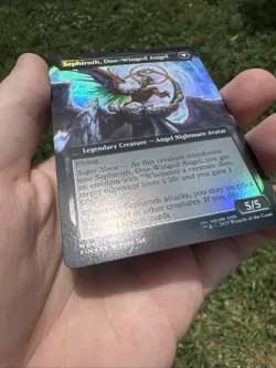 MTG: Final Fantasy Sephiroth, Fabled SOLDIER - Extended Art Foil M 0451 NM - Image 8