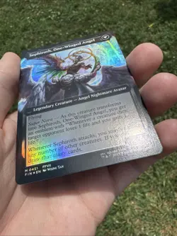 MTG: Final Fantasy Sephiroth, Fabled SOLDIER - Extended Art Foil M 0451 NM - Image 9