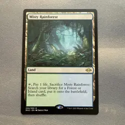 Misty Rainforest MINT 250/303 Modern Horizons 2 MH2 MTG Rare Land Unplayed M/NM - Image 1