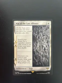 MTG War of the Last Alliance The Lord of the Rings: Tales of Middle-earth... - Image 1