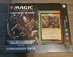 Magic the Gathering MTG Warhammer 40,000 Commander Deck - Tyranid Swarm - Image 1