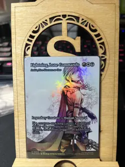 MTG FF - Lightning, Lone Commando - Isshin, Two Heavens as One (Showcase) Foil - Image 2