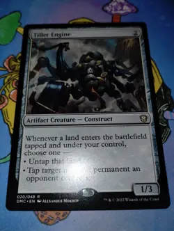 Tiller Engine MTG Commander: Dominaria United NM Magic the Gathering Card - Image 2