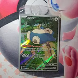 Pokemon TCG Snorlax SVP Black Star Promos SVP051 Holo Promo Card Sealed - Image 1