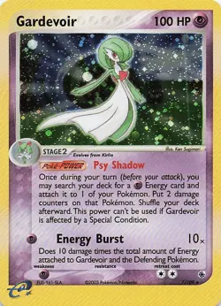 Gardevoir 7/109 Holo Rare  - 2004 Pokemon EX Ruby & Sapphire - Image 1