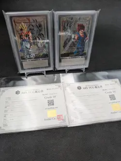 Dragon Ball Card Gogeta Energy Marker Parallel ARS10+ PSA/BGS - Image 3