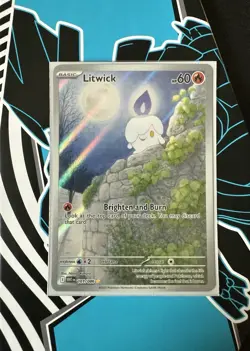 Pokemon White Flare Litwick English 101/086 Illustration Rare Pack Fresh! - Image 1