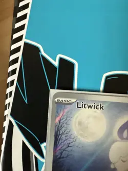 Pokemon White Flare Litwick English 101/086 Illustration Rare Pack Fresh! - Image 2