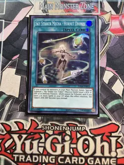 Sky Striker Mecha  - Hornet Drones Super Rare DASA-EN033 Yugioh - Image 1