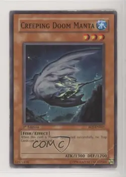 Creeping Doom Manta 1st Ed. YuGiOh Rise of Destiny #RDS-EN025 2004 - Image 1