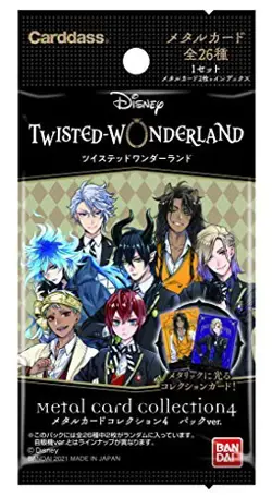 Box deck pack   (BANDAI) Disney Twisted Wonderland Twisted Wonderland Metal Card - Image 2