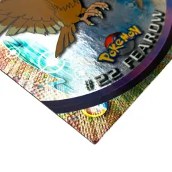 Pokemon 1999 Topps Pokemon Trading Card 22 Fearrow Foil - Image 10