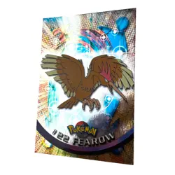 Pokemon 1999 Topps Pokemon Trading Card 22 Fearrow Foil - Image 2
