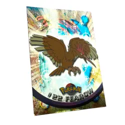Pokemon 1999 Topps Pokemon Trading Card 22 Fearrow Foil - Image 3