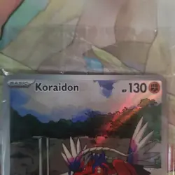 Koraidon - 014 (Pokemon Center Exclusive) 014 Sv: Scarlet & Violet Promo SEALED - Image 2