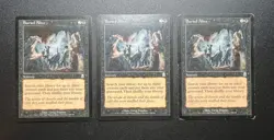 MTG; Magic the Gathering; Buried Alive X3; Odyssey; Lot; LP+ - Image 1