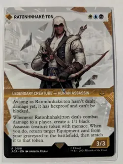 Ratonhnhake:ton (Showcase) - MTG Universes Beyond: Assassin's Creed RARE - Image 1