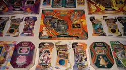Charmander, Pikachu & Mimikyu Pokemon Sidekick Collection Boxes w/ Team Up Plus - Image 3