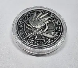 YuGiOh - Gorz the Emissary of Darknes - YCS Pre-Reg Coin - Official - Silver - Image 1